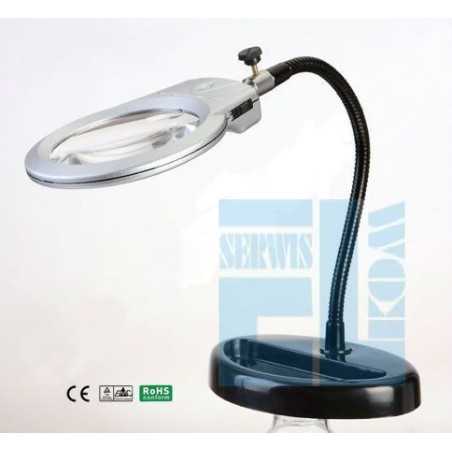 LUPA STOŁOWA Z PODŚWIETLENIEM LED