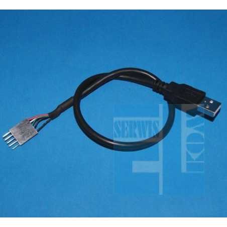 KABEL USB WTYK A na ZŁĄCZE MĘSKIE 5-PIN L-30cm ARDUINO /102