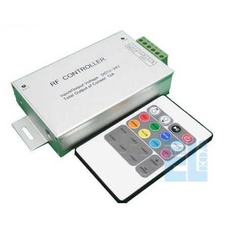  STEROWNIK DIOD LED 3 KANAŁOWY RGB + PILOT 20 KLAWICZY CTR-E