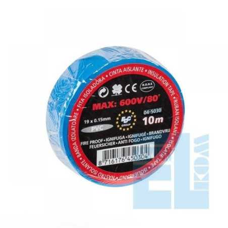  TAŚMA IZOLACYJNA NIEBIESKA PVC EDC 0,15x19mm 10m