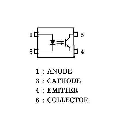  TRANSOPTOR TLP181 SO-4 SMD 