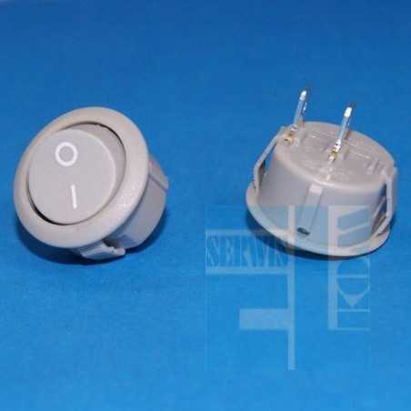 PRZEŁĄCZNIK R13 MR2-110R5GG KLAWISZOWY SZARY 10A/250V 0-1