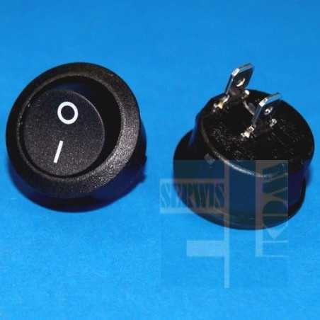 PRZEŁĄCZNIK R13 MR2-110R5BB KLAWISZOWY CZARNY 10A/250V 0-1