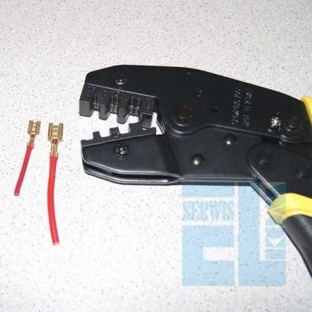 ZACISKARKA KONEKTORÓW ECT-236C ZŁ. MOLEX 0,2-1/1,5-2,5/4-6mm SAMOCH. NIEIZOLOWANYCH