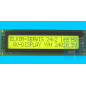 WYŚWIETLACZ LCD 2x24 Y/G 24x2 POZYTYW 2402A HD44780 WYŚWIETLACZ LCD 2x24 Y/G 24x2 POZYTYW 2402A HD44780