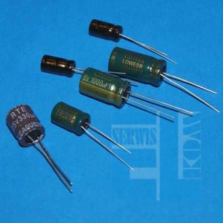 KONDENSATOR LOW ESR 3300uF 10V 105C 10x20mm