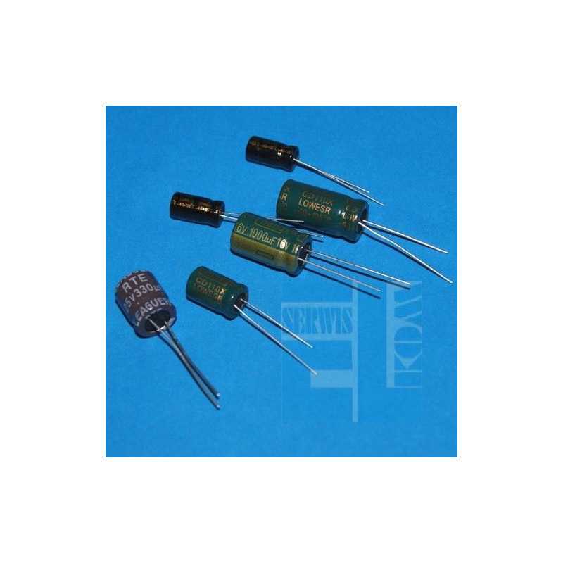 KONDENSATOR LOW ESR 1500uF 6,3V 105C 10x12mm