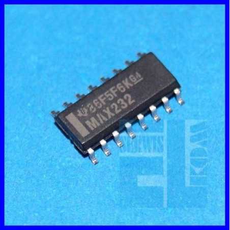  MAX232 - ICL232 RS232-TTL smd SO-16 wąska TI