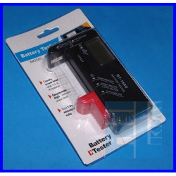  Tester baterii z wyświetlaczem LCD BT168 D DO PONAD 12 TYPÓW BATERII