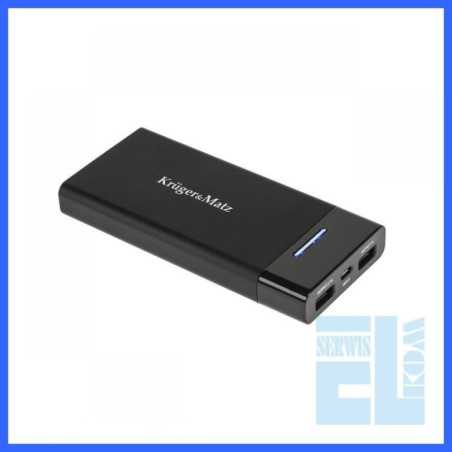 POWER BANK KRUGER&MATZ 1000mAh Kab. w kpl. DO TABLETÓW I INNYCH URZĄDZEŃ