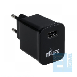 ŁADOWARKA SIECIOWA USB 2A M-LIFE /ML0002