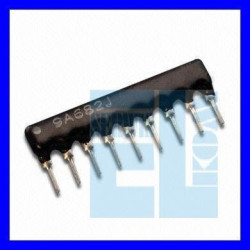 DRABINKA REZYSTORÓW 8x 22k SIL 9PIN