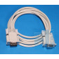 KABEL KOMPUTEROWY DB9 (RS-232) wtyk-gniazdo 1,8m Przedłużacz RS
