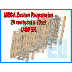ZESTAW REZYSTOROW