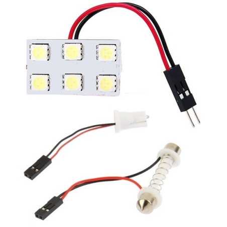 MODUŁ 6-LED 5050 12V 20x33 BIAŁY