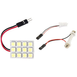MODUŁ 12-LED 5050 12V 23x30 BIAŁY