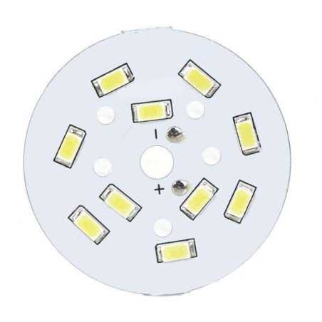 MODUŁ 10-LED 5W 15-17V d-49mm BIAŁY