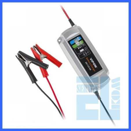 ŁADOWARKA AKUMULATORÓW ŻELOWYCH 6V 12V 6A BAT1139 3-ETAPOWA VIPOW