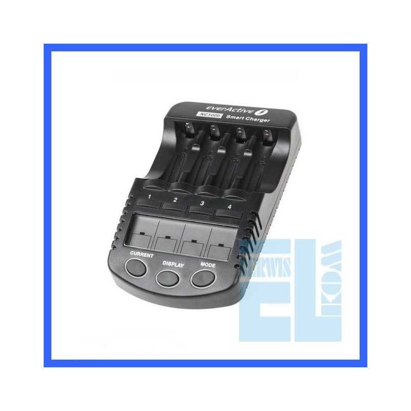 Ładowarka akumulatorów NC-1000 PROFESJONALNA MIKROPROCESOROWA AA AAA Ni-Mh Ni-Cd BAT1137