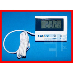 TERMOMETR PANELOWY LCD ST-1A TEMP. ZEW. BIAŁY