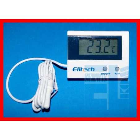 TERMOMETR PANELOWY LCD ST-1A TEMP. ZEW. BIAŁY