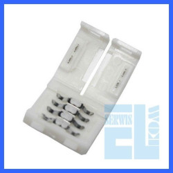 ZŁĄCZE ŁĄCZNIK TASMY LED RGB 10mm 4-PIN /5394