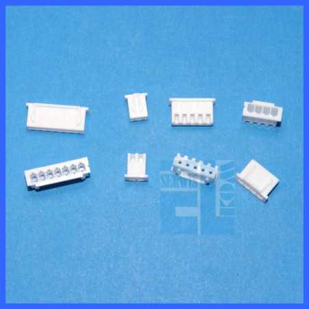 ZŁĄCZE 7-PIN HG-07 OBUDOWA ŻEŃSKA BIAŁA 2,50mm