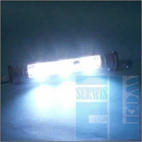  TUBA NEON LED FLUX 9cm BIAŁY ZIMNY 12V