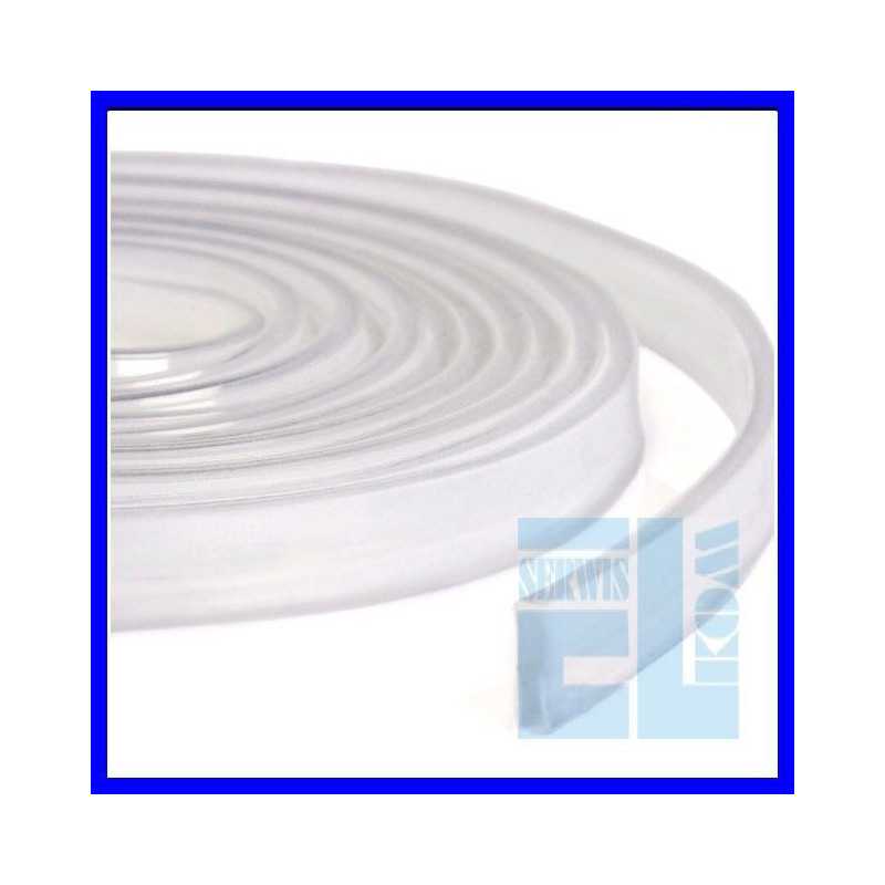 TAŚMA OSŁONA SILIKONOWA WODOSZCZELNA DO TAŚM LED 8mm TAŚMA OSŁONA SILIKONOWA WODOSZCZELNA DO TAŚM LED 8mm