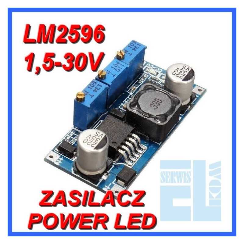 ZASILACZ ŁADOWARKA POWER LED LM2596 MODUŁ