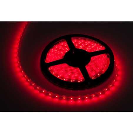 TAŚMA LED CZERWONA ELASTYCZNA BIAŁE PODŁ. 12V 0,5m