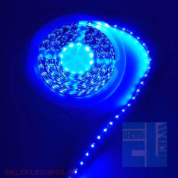 TAŚMA LED NIEBIESKA ELASTYCZNA BIAŁE.PODŁ. SILIKON 12V 50cm