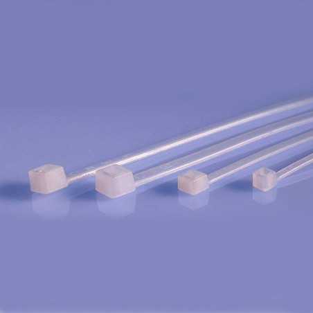 OPASKA KABLOWA ZACISKOWA BIAŁA 98x2,5mm