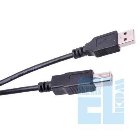 KABEL USB A KOMPUTER - DRUKARKA 1,8m CZARNY