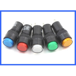 KONTROLKA LAMPKA 12mm ŻÓŁTA 230V AC NXD-212