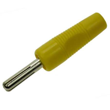  WTYK BANANOWY 4mm ŻÓŁTY