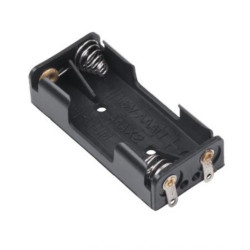 KOSZYK POJEMNIK BATERII 2xAAA PŁASKI 2x R03 AAA