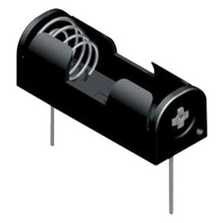 KOSZYK POJEMNIK BATERII 1x A23 LR-23A 12V PŁASKI W DRUK