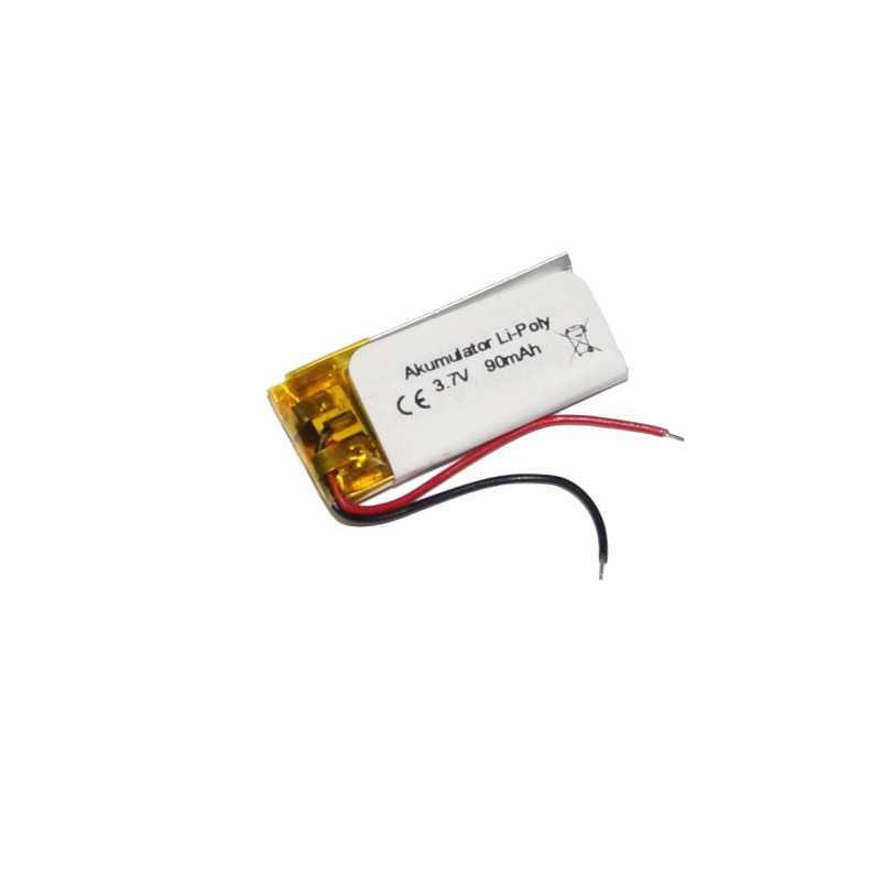  AKUMULATOR OGNIWO Li-Polymer 90mAh 3,7V 