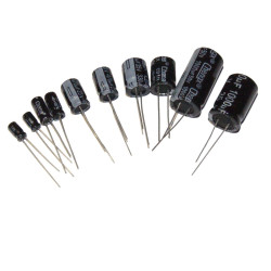 KONDENSATORY ELEKTROLITYCZNE ZESTAW 140szt 