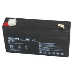AKUMULATOR ŻELOWY 6V 1,3Ah VIPOW