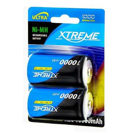 AKUMULATOR NI-MH D R20 10000mAh XTREME 2szt/blister