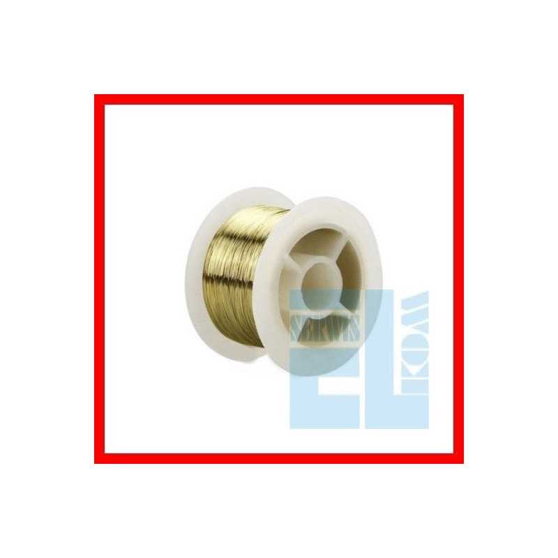 DRUT MOLIBDENOWY 0,1mm POZŁACANY 100m