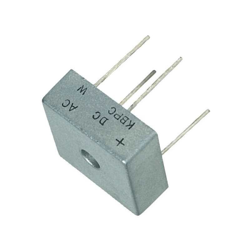 MOSTEK PROSTOWNICZY 25A 800V KBPC2508W W DRUK