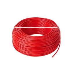 PRZEWÓD LGY 1x 1,5mm2 CZERWONY LINKA H05V-K PVC-40...+70°C