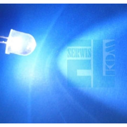 DIODA LED 12mm BIAŁA SUPERJASNA ! 7cd