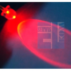 DIODA LED 12mm CZERWONA SUPERJASNA !