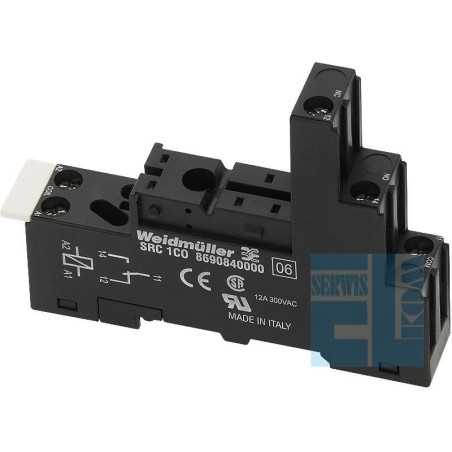 GNIAZDO PODSTAWKA PRZEKAŹNIKA SRC 1CO WEIDMULLER DIN 250V/12A 3,5mm