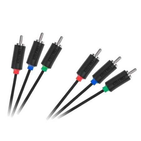 KABEL 3xRCA-3xRCA CHINCH 1,8m CABLETECH STANDARD