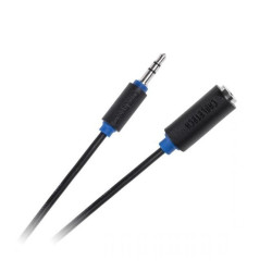 KABEL PRZEWÓD POŁĄCZENIOWY JACK 3,5 WTYK-GNIAZDO 1,8m STANDARD CABLETECH 3951-1,8